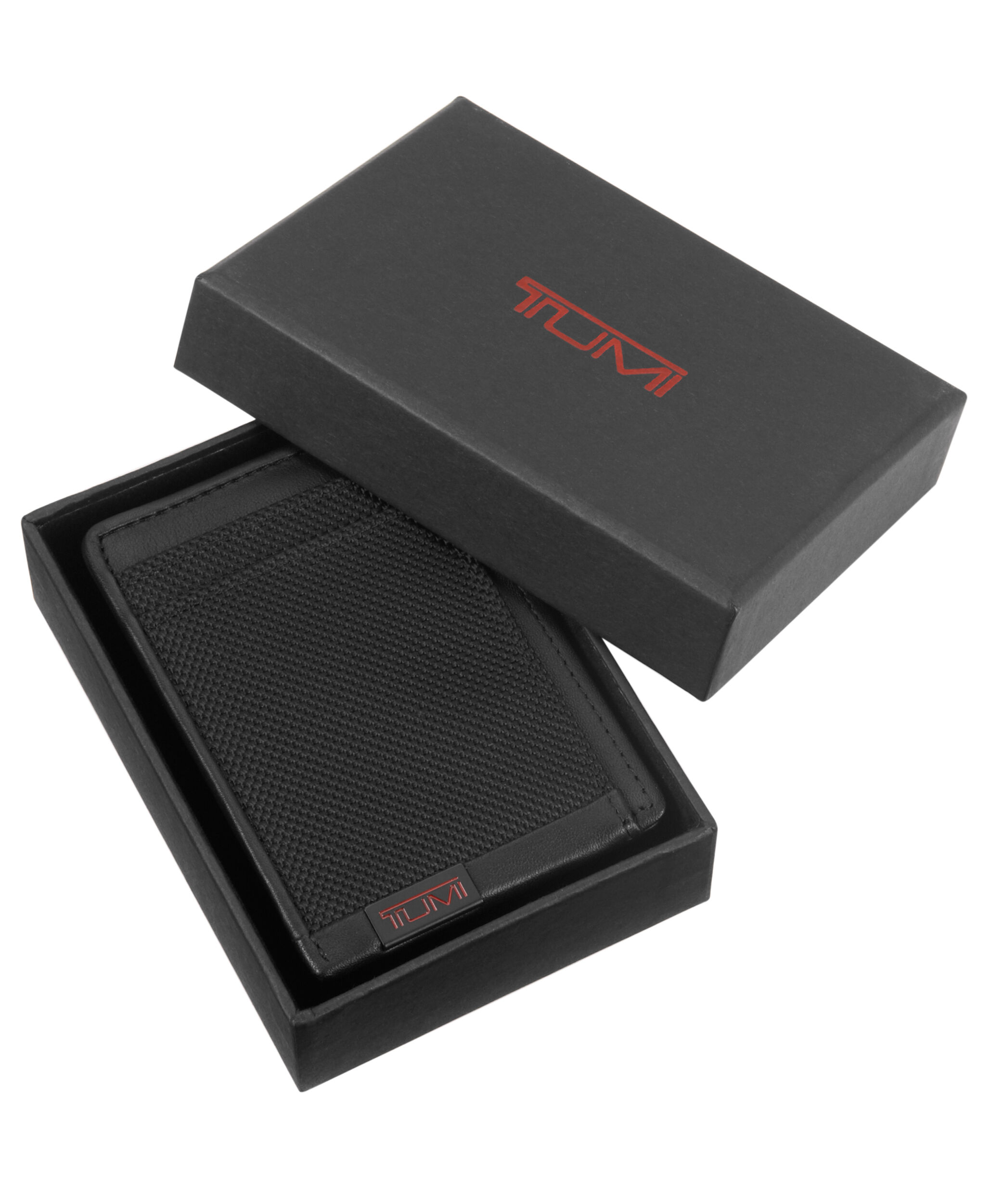 Tumi Id Lock Money Clip Card Case
